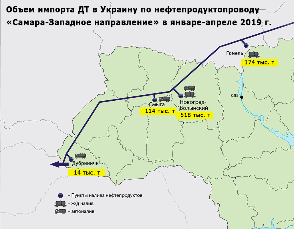 Нефтепроводы украины карта